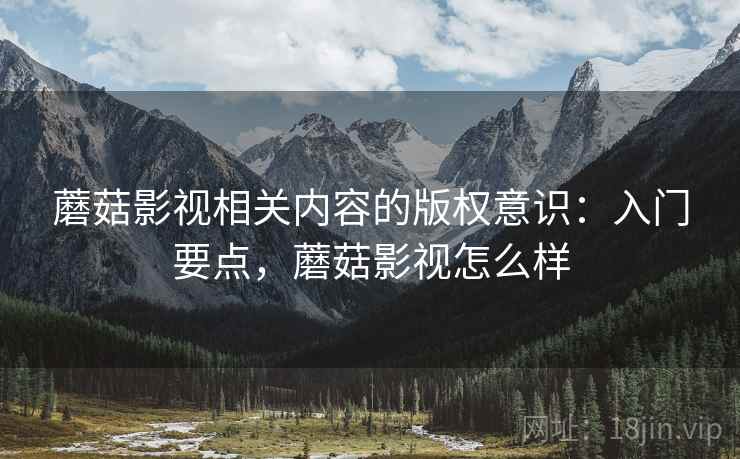 蘑菇影视相关内容的版权意识：入门要点，蘑菇影视怎么样